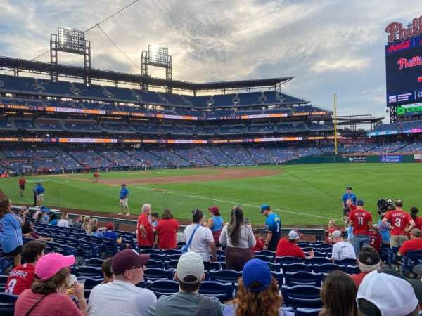Citizens Bank Park, section: 110, row: 13, seat: 4