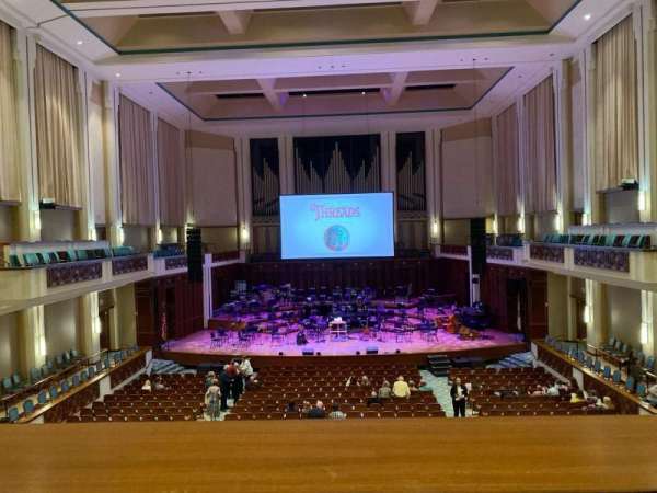 Jacoby Symphony Hall, section: mez, row: a, seat: 11