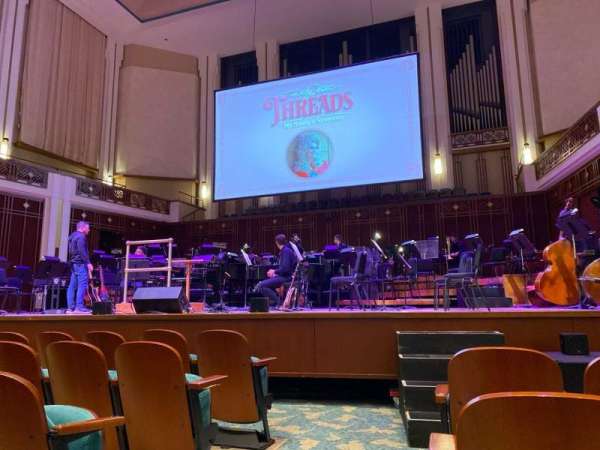 Jacoby Symphony Hall, section: orch, row: e, seat: 201