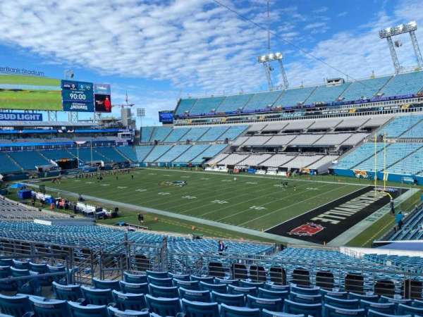 EverBank Stadium, section: 230, row: j, seat: 11
