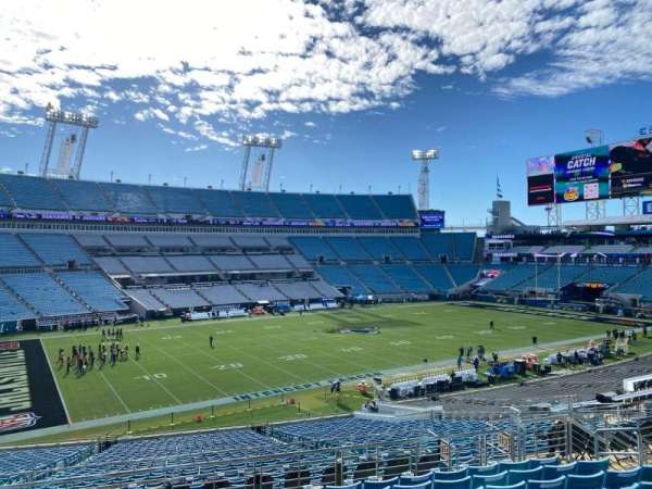 EverBank Stadium, section: 214, row: j, seat: 11