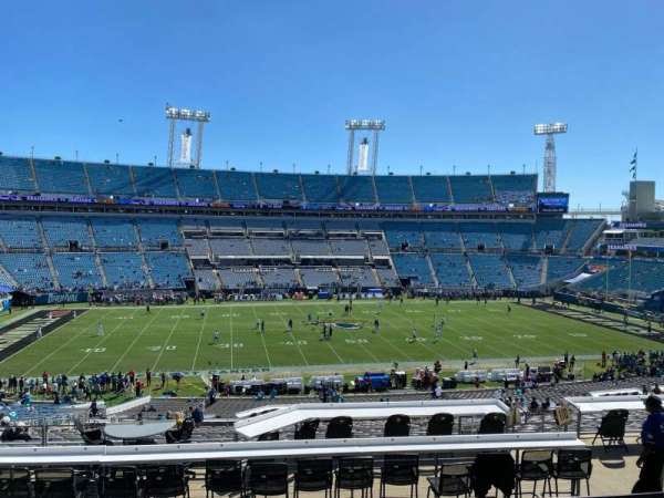 EverBank Stadium, section: 211, row: a, seat: 8