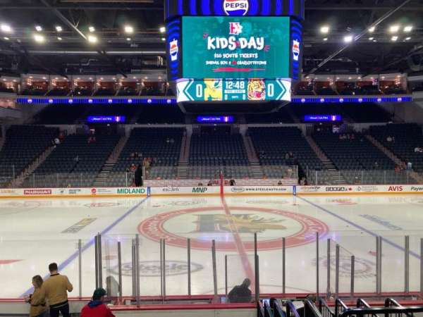 Scotiabank Centre, section: 8, row: l, seat: 11