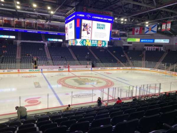 Scotiabank Centre, section: 9, row: r, seat: 13