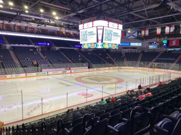 Scotiabank Centre, section: 11, row: p, seat: 2