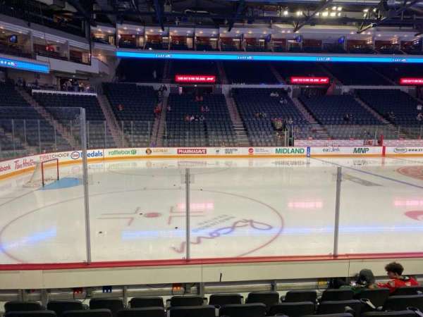 Scotiabank Centre, section: 10, row: g, seat: 10