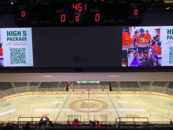 Scotiabank Centre, section: 33, row: o, seat: 7