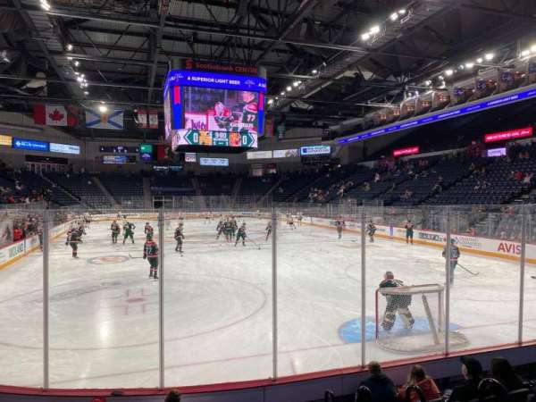Scotiabank Centre, section: 16, row: h, seat: 4