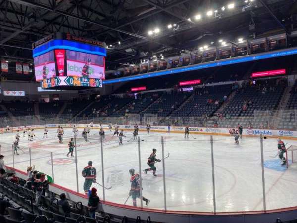 Scotiabank Centre, section: 18, row: k, seat: 7