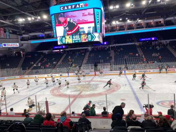 Scotiabank Centre, section: 21, row: n, seat: 15