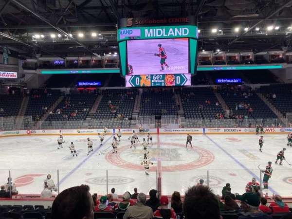 Scotiabank Centre, section: 22, row: q, seat: 8