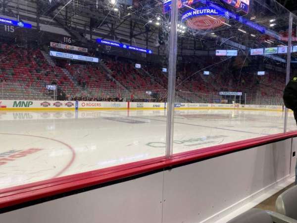 Avenir Centre, section: 107, row: 2, seat: 8