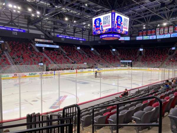 Avenir Centre, section: 108, row: 10, seat: 3