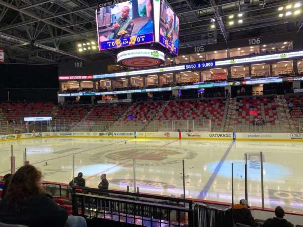 Avenir Centre, section: 115, row: 10, seat: 11