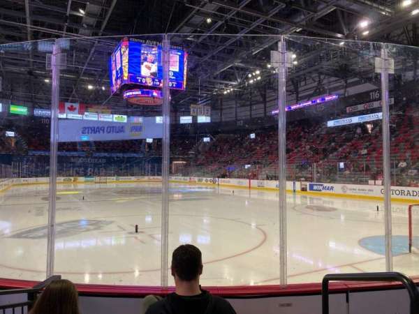 Avenir Centre, section: 122, row: 4, seat: 1