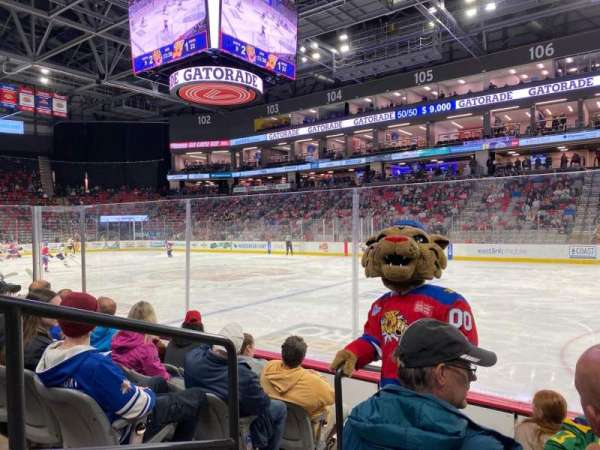 Avenir Centre, section: 114, row: 5, seat: 9