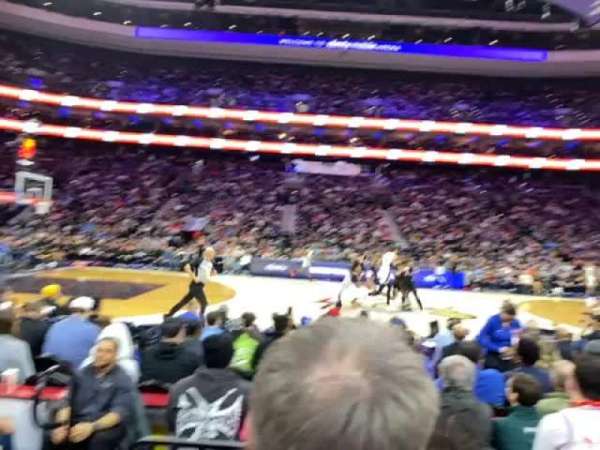 Xfinity Mobile Arena, section: 113, row: 5, seat: 2