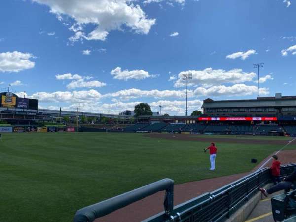 Louisville Slugger Field, section: 127, row: f, seat: 1