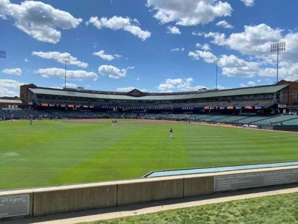 Louisville Slugger Field, section: 136, row: a, seat: 3