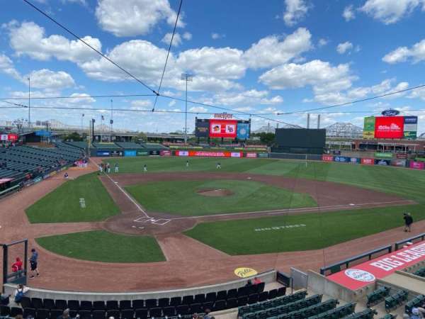 Louisville Slugger Field, section: 213, row: b, seat: 9