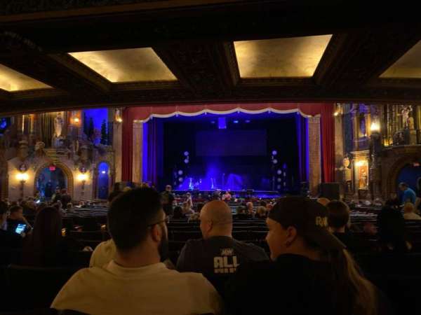 The Louisville Palace, section: Orchestra 2, row: dd, seat: 6