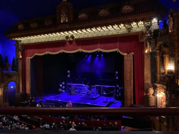 The Louisville Palace, section: loge 2, row: a, seat: 6