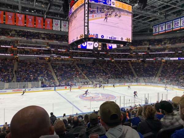 UBS Arena, section: 116, row: 20