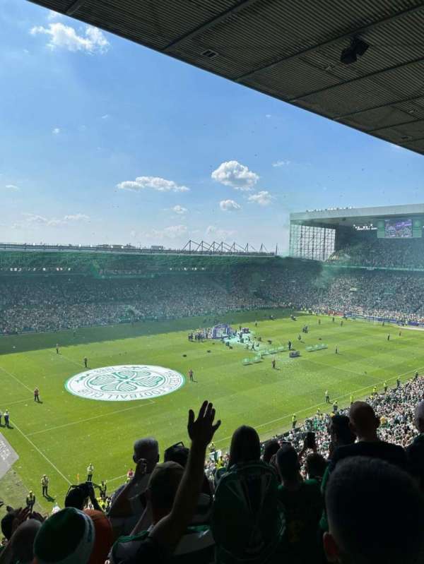 Celtic Park, section: 411, row: F, seat: 10