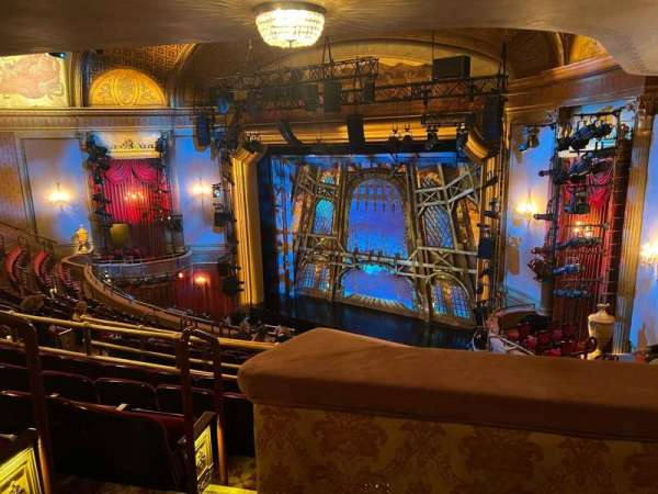 St. James Theatre, section: Mezzanine R, row: O, seat: 32