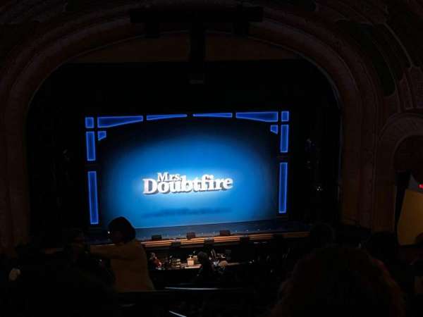 West Herr Auditorium Theatre, section: Balcony C, row: U, seat: 3