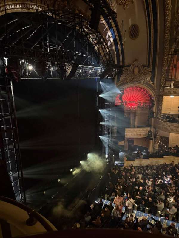Palace Theatre, Broadway, section: Balcony Box L, row: AA, seat: 1