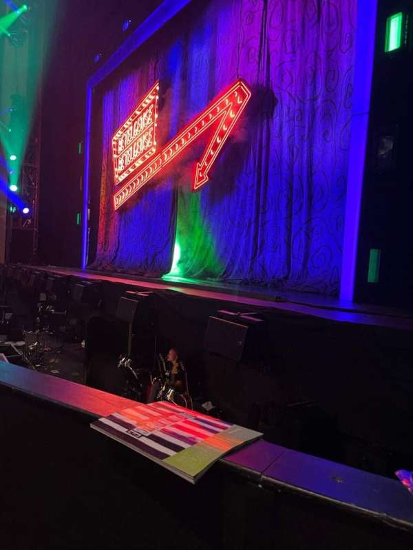 Temple Buell Theatre, section: Orchestra B, row: AA, seat: 3