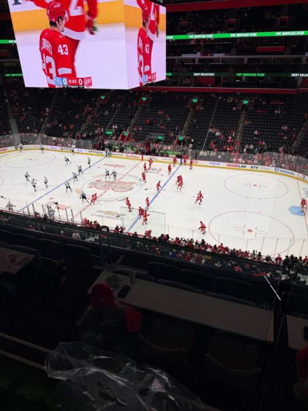 Little Caesars Arena, section: M8, row: 1, seat: 5