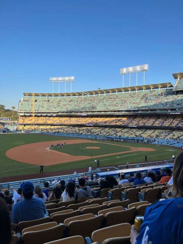 Dodger Stadium, section: 143LG, row: L, seat: 5