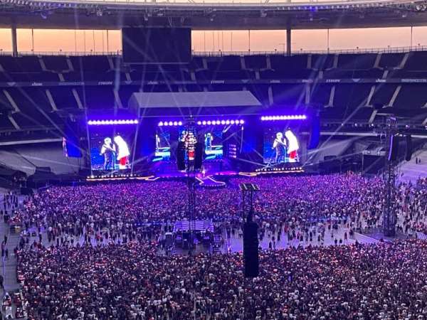 Stade de France, section: Y7, row: 71, seat: 01