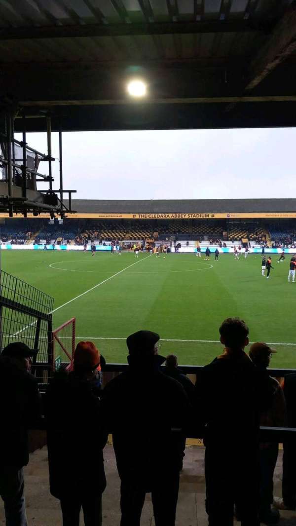 Abbey Stadium, section: S Habbin Terrace