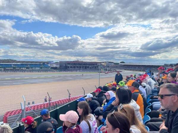 Silverstone Circuit, section: Farm, row: E, seat: 83