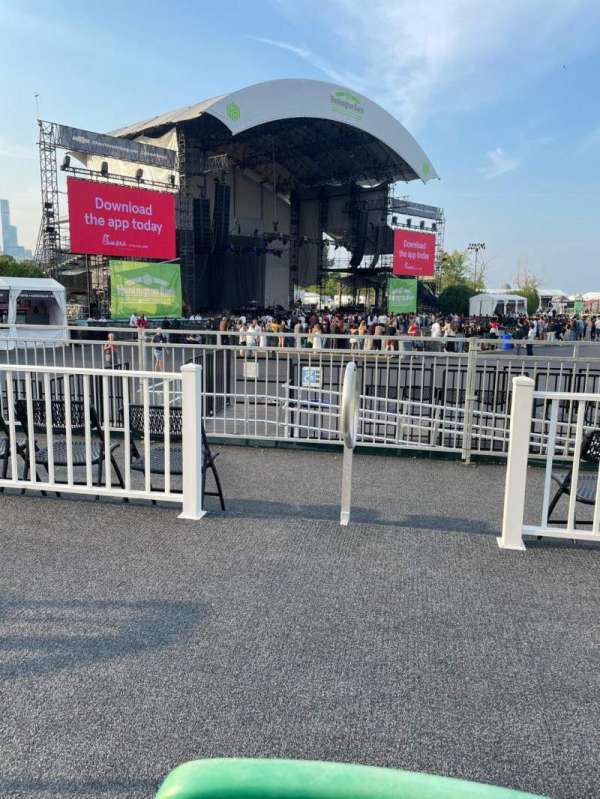 Huntington Bank Pavilion at Northerly Island, section: 311, row: B, seat: 12