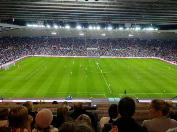 Stadium Of Light, section: P9, row: 9, seat: 144