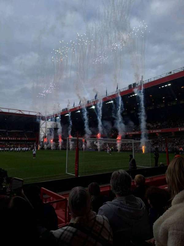 City Ground, section: Y1, row: 6, seat: 166