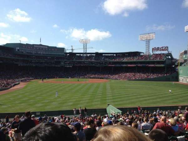 Fenway Park, section: Bleacher 42, row: 33, seat: 25
