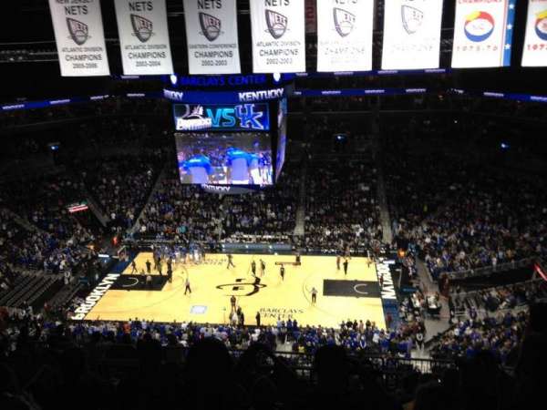 Barclays Center, section: 223, row: 12, seat: 15