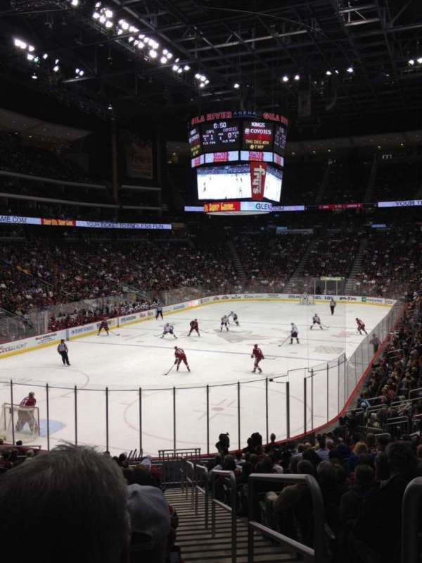 Desert Diamond Arena, section: 116, row: T, seat: 1