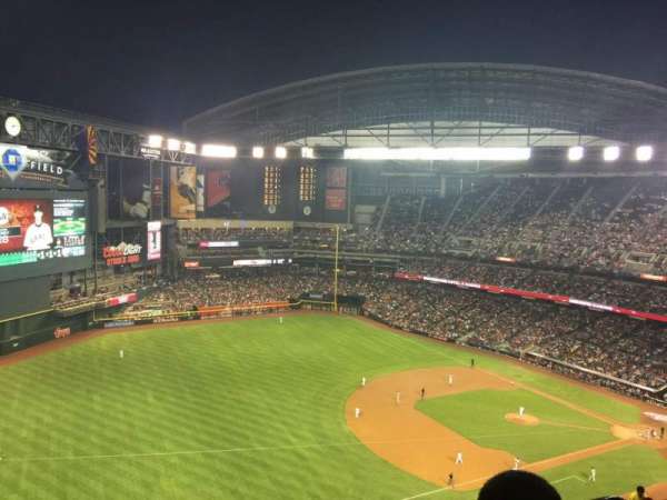 Chase Field, section: 328, row: 27, seat: 2