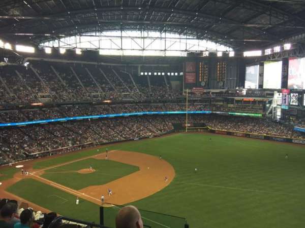 Chase Field, section: 304, row: 13, seat: 16