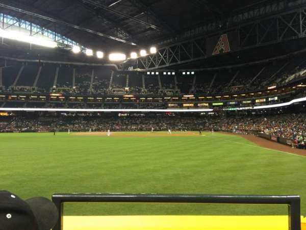 Chase Field, section: 139, row: 12, seat: 1