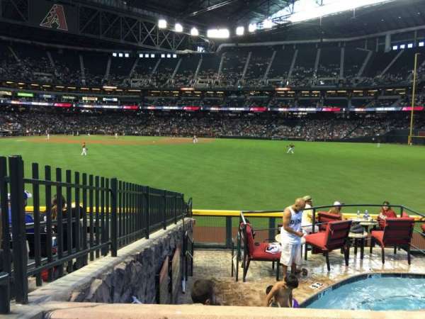 Chase Field, section: 101, row: 22, seat: 2