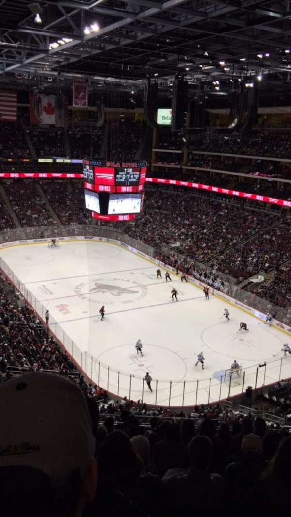 Desert Diamond Arena, section: 210, row: J, seat: 5