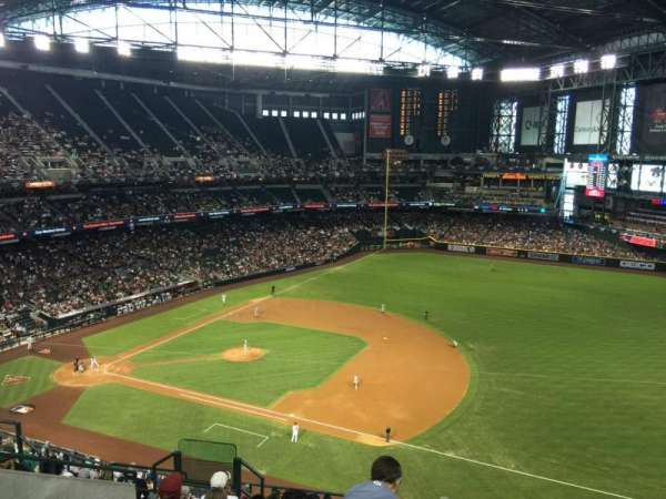 Chase Field, section: 307, row: 11, seat: 10