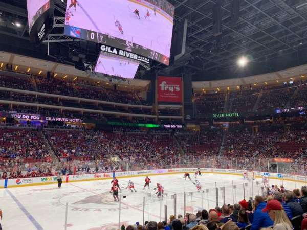 Desert Diamond Arena, section: 113, row: L, seat: 1